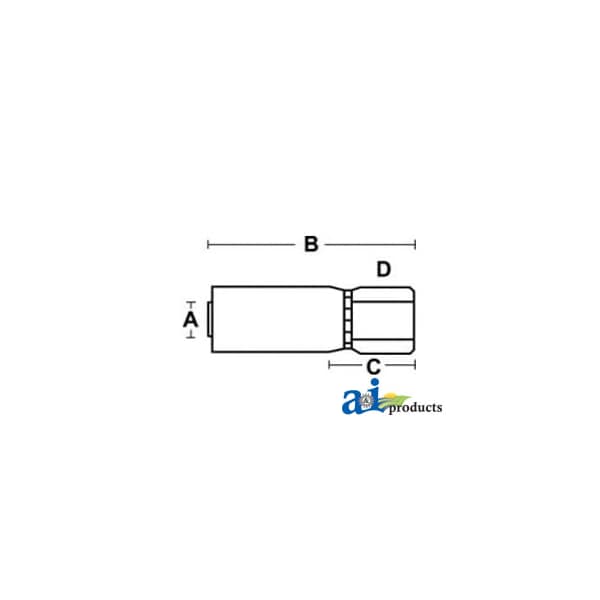(HW-FP) Female NPTF Pipe - Rigid - Straight 4" x4" x2"